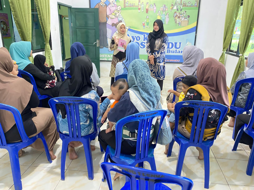 Posyandu Matahari Denma: Edukasi Stunting, KB, dan Imunisasi Demi Generasi Sehat