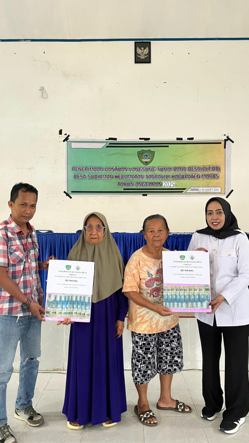 Penyaluran BLT Dana Desa Sudirman Tahap II Tahun 2025